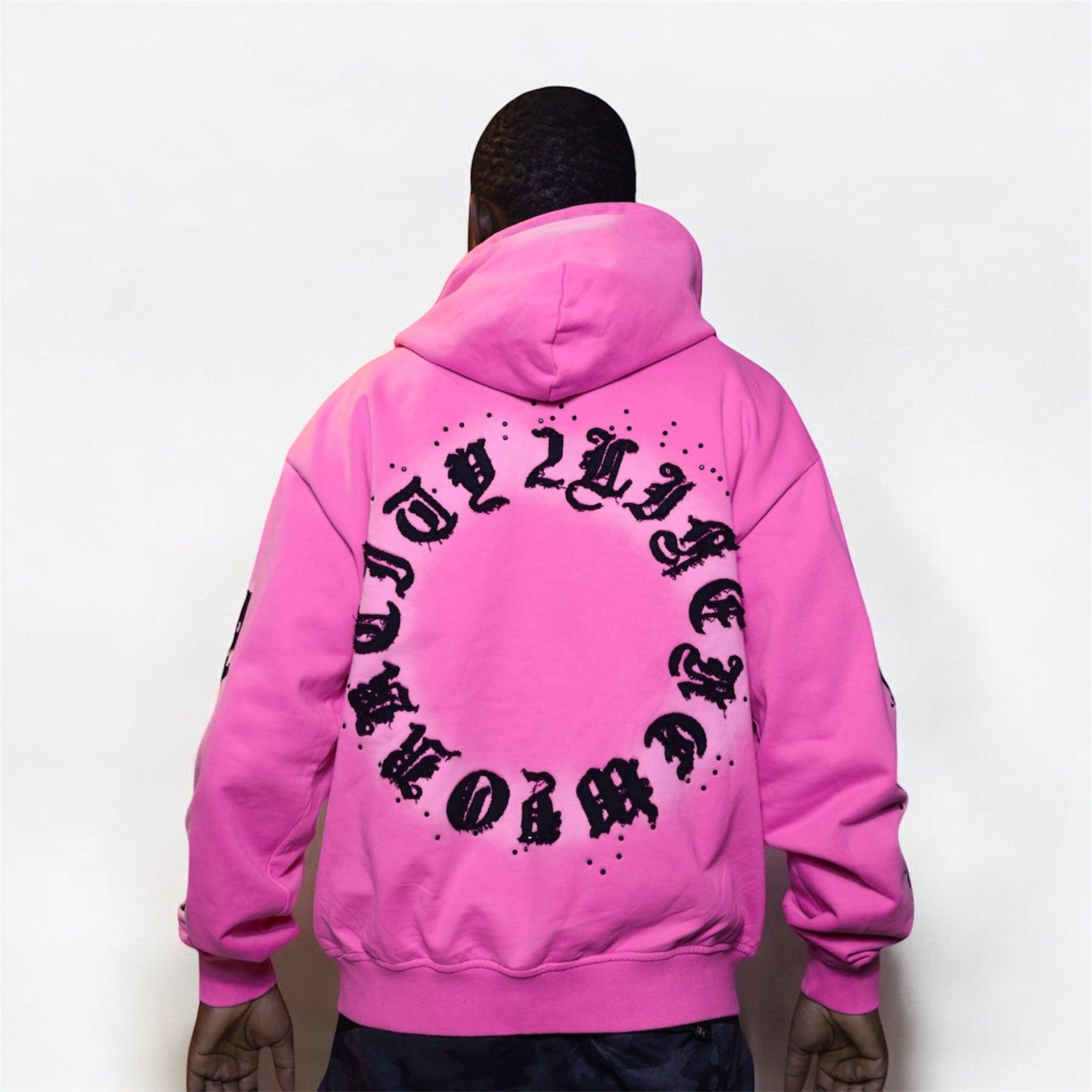 adidas ALL SZN Fleece Hoodie - Pink | Free Shipping with